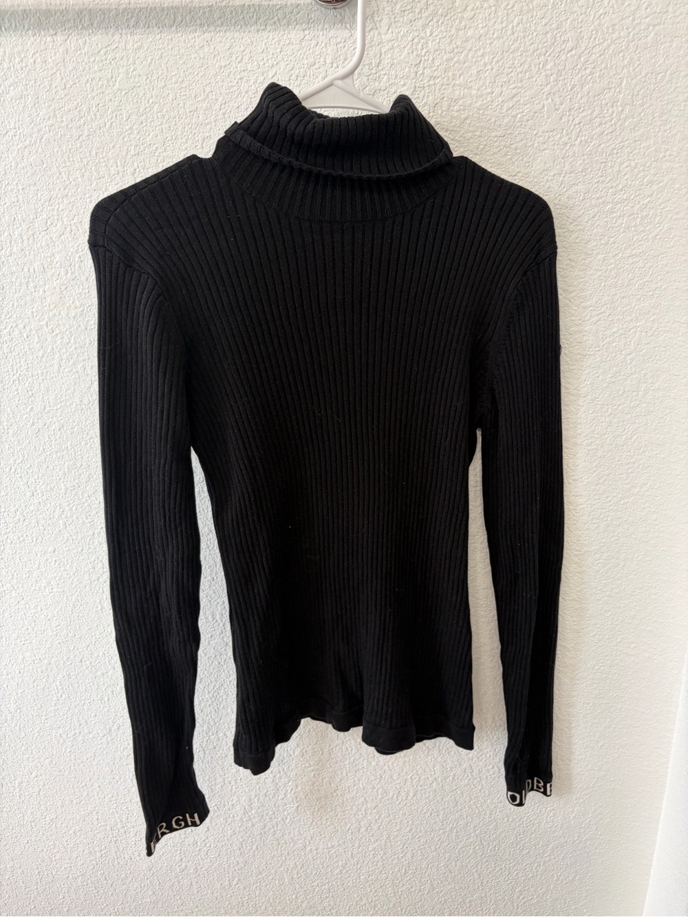 Goldbergh Black Ribbed Turtleneck Sweater - Mira